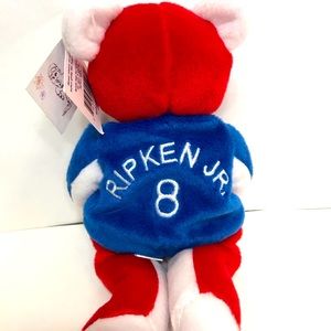 ⚾️ ‘99 Cal Ripken Jr. 4th of July Baltimore Orioles Bean Bag Bear